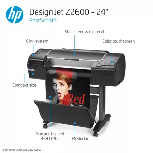 HP DesignJet Z2600 PostScript no stand